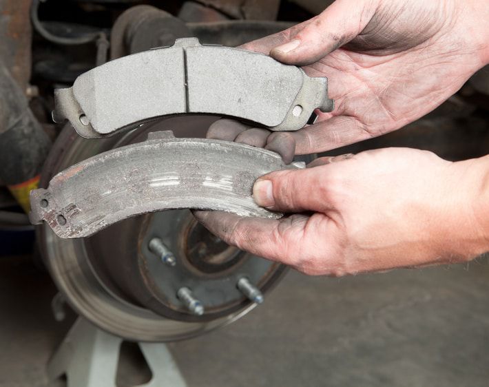 Worn Brake Pad