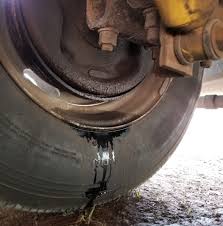 Leaking Brake Fluid